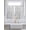 White Black, variant on Orange Branches Living Room Curtains 2 Panel, Modern Abstract Art Forest Silhouettes Cafe Window Treatment, Extra Long Farmhouse Bedroom Bathroom Kitchen Curtains Drapes 104"x72"