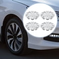 thumbnail image 2 of Unique Bargains 4Pcs R14/14 Inch Universal Wheel Rim Hub Cover Wheel Hub Caps Silver Tone, 2 of 8