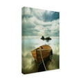 thumbnail image 2 of Trademark Fine Art 'The Old Boat' Canvas Art by Carlos Casamayor, 2 of 3