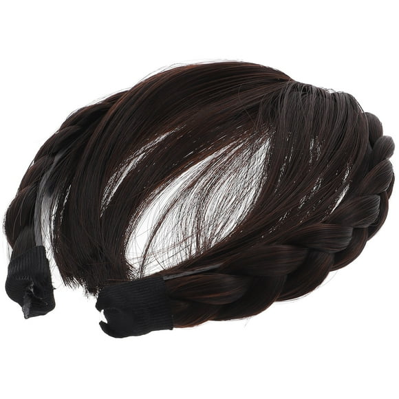 Head Bands Hair Bands for Men Headband Bangs Fashion Wigs Adjustable Headband Wigs Braiding Front Hair Bangs Man Miss