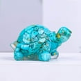 thumbnail image 3 of Zeceouar Crystal Turtle Figurines Natural Healing Amethyst Tortoise Statue Paperweight Hand Carved Pocket Sculpture Home, 3 of 5