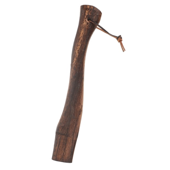 USHOBE 1Pc Curved Wooden Hatchet Handle Replacement with Smooth and Burr-Free Finish for Use