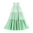 thumbnail image 4 of Robes d'Été Décontractées Robe d'Été Décontractée Filles Col Rond Sans Manches Robe Patchwork Robe Ludique Confortable Robe d'Été Décontractée Robes d'Été Mignonnes Robes d'Été Filles Robes d'Été, 4 of 6