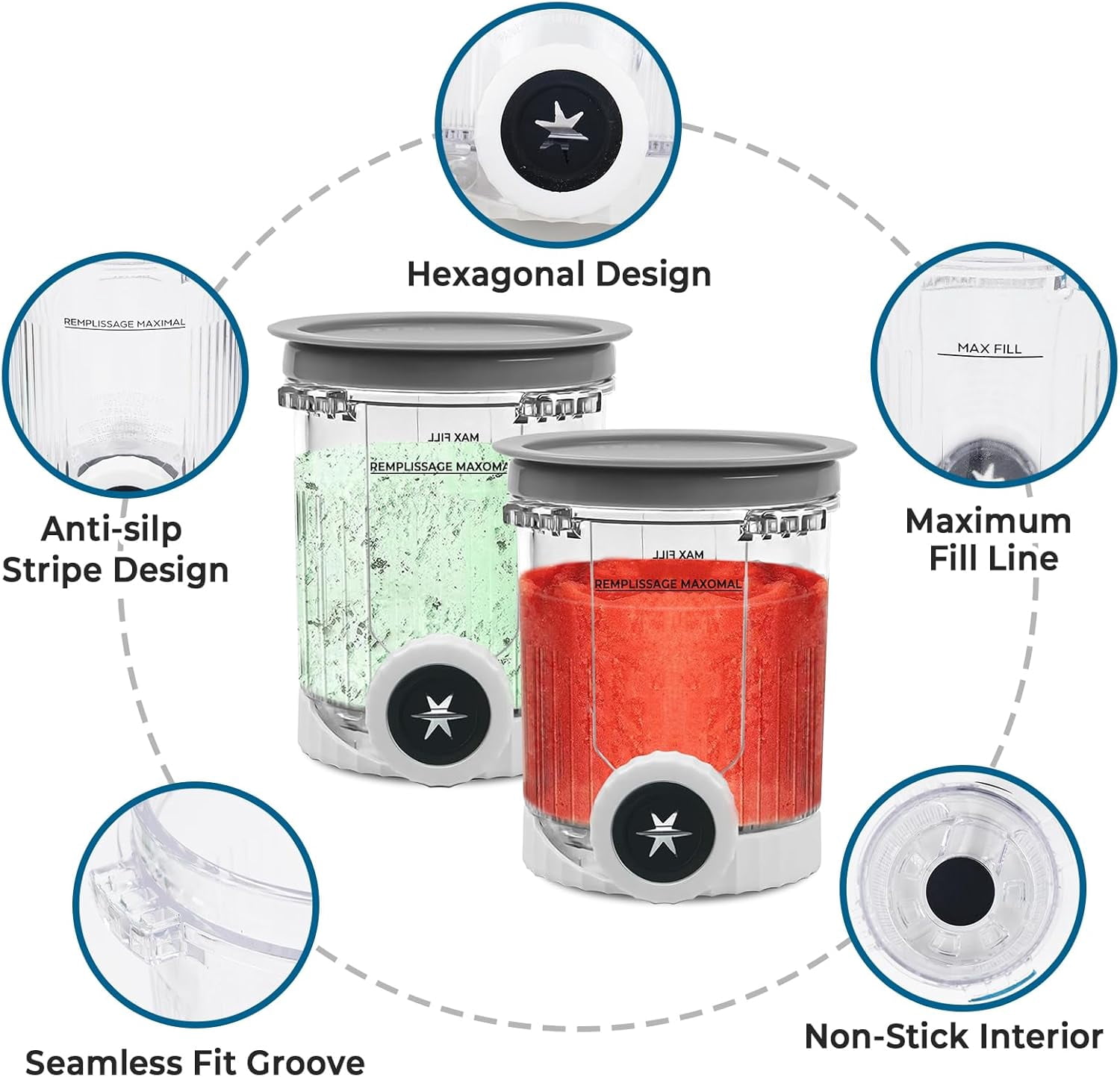 4Pack for Ninja Creami Swirl Pints and Lids, 16OZ Ice Creamy Containers Storage for Ninja Swirl Ice Cream & Soft Serve Makers NC701 NC700 Series(Dishwasher Safe Reusable Leak Proof)