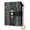 Turquoise Bull Skull, variant on Bifold Wallet PU Leather RFID Blocking, Women's Card Cases with 7 Card Slots, Leafage- Blue