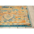 thumbnail image 3 of 5â€™ x 7â€™ Gold and Blue Antique Area Rug, 3 of 7