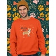 thumbnail image 2 of Corgi Big Dog Lover Sweatshirt Men -Image by Shutterstock, Male Small, 2 of 4