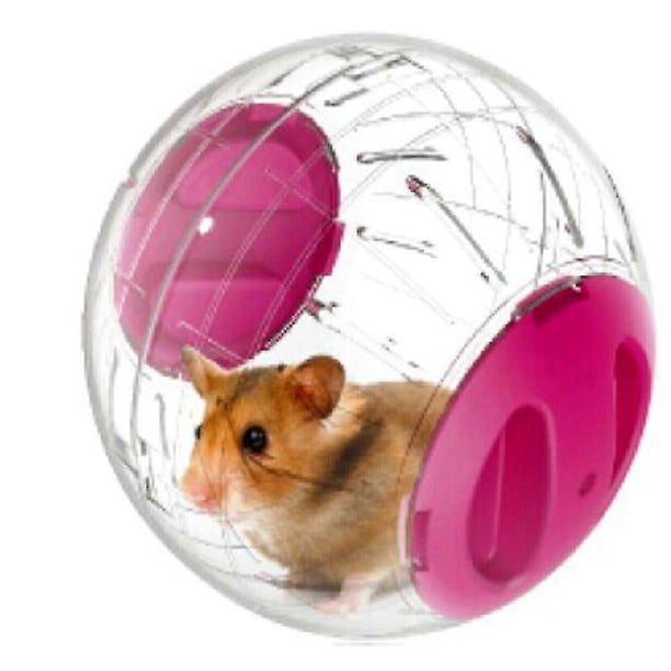 Pelota de juego para hámster enano, mini pelota de ejercicio para correr de 4.8 pulgadas para hámster pequeño