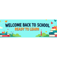 thumbnail image 4 of Colorful Back to School Welcome Banner with Books Pencils and School Bus Decors Party Backdrop Photography Props for Classroom Decor School Event Opening Ceremony Decorations, 4 of 4