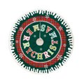 thumbnail image 1 of Teissuly Christmas Ornaments Linen Printed Linen Christmas Tree Skirt Decoration Props Teissuly WER202310235874, 1 of 5