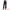 Black, variant on DARING DIVA Women's Wide Leg Over Belly Elastic Maternity Pants S Black