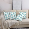 thumbnail image 7 of Throw Pillow Covers, Cute Octopus Green Soft Square Pillow Cases with Invisible Zipper for Couch Bed Sofa, Farmhouse Fall Home Decor 18"x18", 7 of 7