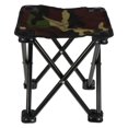 thumbnail image 1 of Outdoor Camping Folding Stool Portable Foldable Stool Iron Material Breathable Comfortable For Family Friends 1Pcs, 1 of 3