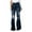 BU2, variant on JIKNTTR Bell Bottom Jeans for Women Ripped Denim Pants High Waisted Stretchy Flared Pants Flare Jeggings Daily Comfy Denim Pants