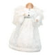 thumbnail image 2 of Muñeca de ángel en del , estatua creativa reutilizable, delicada figura de ángel, decoración navideña para dormitorio, mesa, cafetería, Blanco, 2 of 8