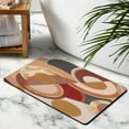 thumbnail image 3 of Luxury of Boho Comfort - Soft, Ultra-Thin Small Rug - Non-Slip & Washable Kitchen Rugs, Perfect Entryway Indoor Door Mat with Geometric Modern Bohemia Design for Bathroom, Bedroom, Office, 20x32 inch, 3 of 5