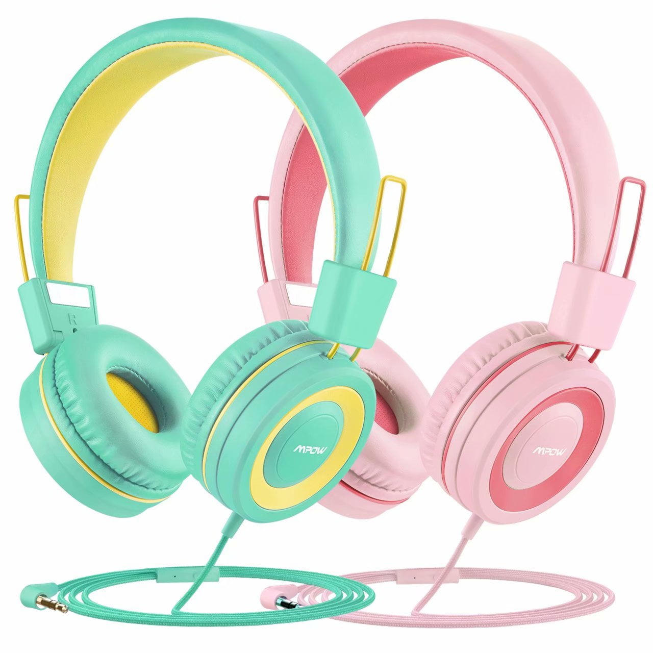 Mpow CH8 Kids Headphone, Volume Limited Hearing Protection Wired Stereo
