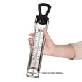 thumbnail image 6 of Candy Thermometer Deep Fry/Jam/Sugar/Syrup/Jelly Thermometer with Hanging Hook & Pot Clip Stainless Steel Cooking Food Thermometer Quick Reference Temperature Guide, 6 of 10