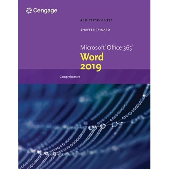 Pre-Owned New Perspectives Microsoftoffice 365 & Word 2019 Comprehensive (Paperback) 0357026187 9780357026182