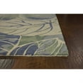 thumbnail image 2 of 7' x 9'  Wool Blue or  Green Area Rug, 2 of 2
