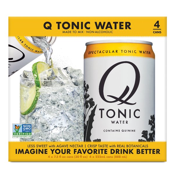 Q Mixers Tonic Water 4 pack/7.5 fl oz Cans