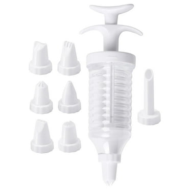Dessert Decorating Injector Set with 8 Icing Piping Nozzle Tips, Cupcake Frosting Filling and Cake Decorating Tool
