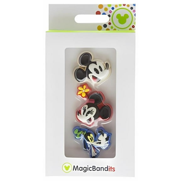 Disney MagicBandits Mickey and Friends Set - Classic Disney MagicBand Accessories