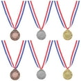 thumbnail image 1 of 6Pcs Creative Medal Awards Universal Sports Medals Portable Competition Medals, 1 of 7