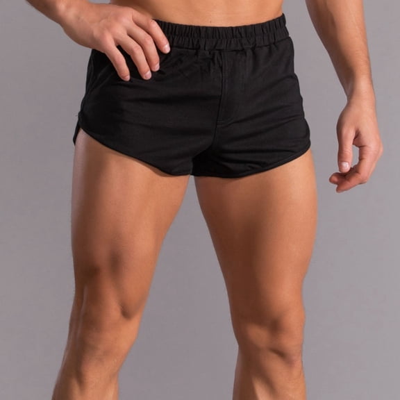 LYMAYTER Men's 3 Inch shorts Casual At home Daily Wear fitness Running shorts for S-4XL