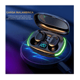 thumbnail image 3 of Audífonos Inalámbricos Bluetooth Función Carga Inalámbrica Morado Oscuro, 3 of 5
