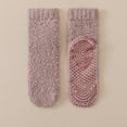 thumbnail image 2 of Lumtrix Mens Fuzzy Socks Fluffy Warm Slipper Socks Non Slip Grippy Thick House Socks For Winter, Gifts Camel One Size, 2 of 3