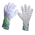 thumbnail image 3 of Guantes de para adultos, guantes de fútbol profesionales antideslizantes de poliéster, protección anticolisión para los dedos, guantes de y verde, 3 of 8