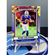 2024 Donruss The Rookies TR-20 Keon Coleman Buffalo Bills Near Mint or Better Football Card