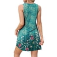 thumbnail image 3 of Qaspx Summer Dresses for Women Beach Sundresses Sleeveless Swimsuit Coverup Dress with Pockets, 3 of 6