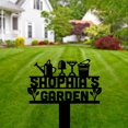 thumbnail image 3 of Handmadetneonsign Garden Memorial Metal With Stake, Garden Metal Name Sign Stake, Farm Metal Stake Decor 45814, 3 of 5