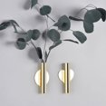 thumbnail image 4 of Wall-mounted floral metal Vase Creative Flower Vase Decorations Room Home, 4 of 8