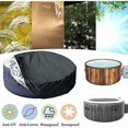 thumbnail image 3 of Housse de Protection pour Piscine Ou spa, Pare-Soleil Rond pour spa Extérieur, Housse Imperméable et Antipoussière, 3 of 5