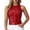 Red, variant on Summer Tops,Fashion Sequin Camisole Sleeveless Glitter Rhinestone Spaghetti Strap Tank Top for Women Casual Party Wear