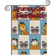 thumbnail image 1 of Gato Gruñón -bandera de jardín temática. Regalo perfecto para fans, amigos y familiares, ideal para actividades al aire libre y decoración de fiestas.28CM*45CM, 1 of 5