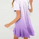 thumbnail image 3 of WILLBEST Vestidos para Mujer Verano Vestido Casual de Mujer Manga Corta Dobladillo Acampanado Vacaciones Uso Diario Básico Degradado Verano Primavera Otoño Atuendo Extra Grande, 3 of 3