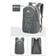 thumbnail image 2 of Mochila Para Acampar Bolsa de pesca impermeable Mochila escolar plegable para viajes de oficina (gris oscuro) Sywqhk Para Estrenar, 2 of 6