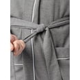 thumbnail image 6 of Fruit of the Loom Mens Beyondsoft Waffle Robe, One Size Fits Most and 2X/3X, 6 of 9