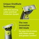 thumbnail image 5 of Recortadora y Afeitadora Philips Norelco OneBlade 360 Face Hybrid en Embalaje sin Frustraciones, 5 of 6