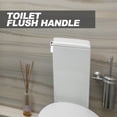 thumbnail image 2 of SHISUYAN Universal Toilet Handle Replacement Kit with HighGloss Electroplating Finish for OldStyle Tanks Multi Color Iron Material Fits Most Models, 2 of 8