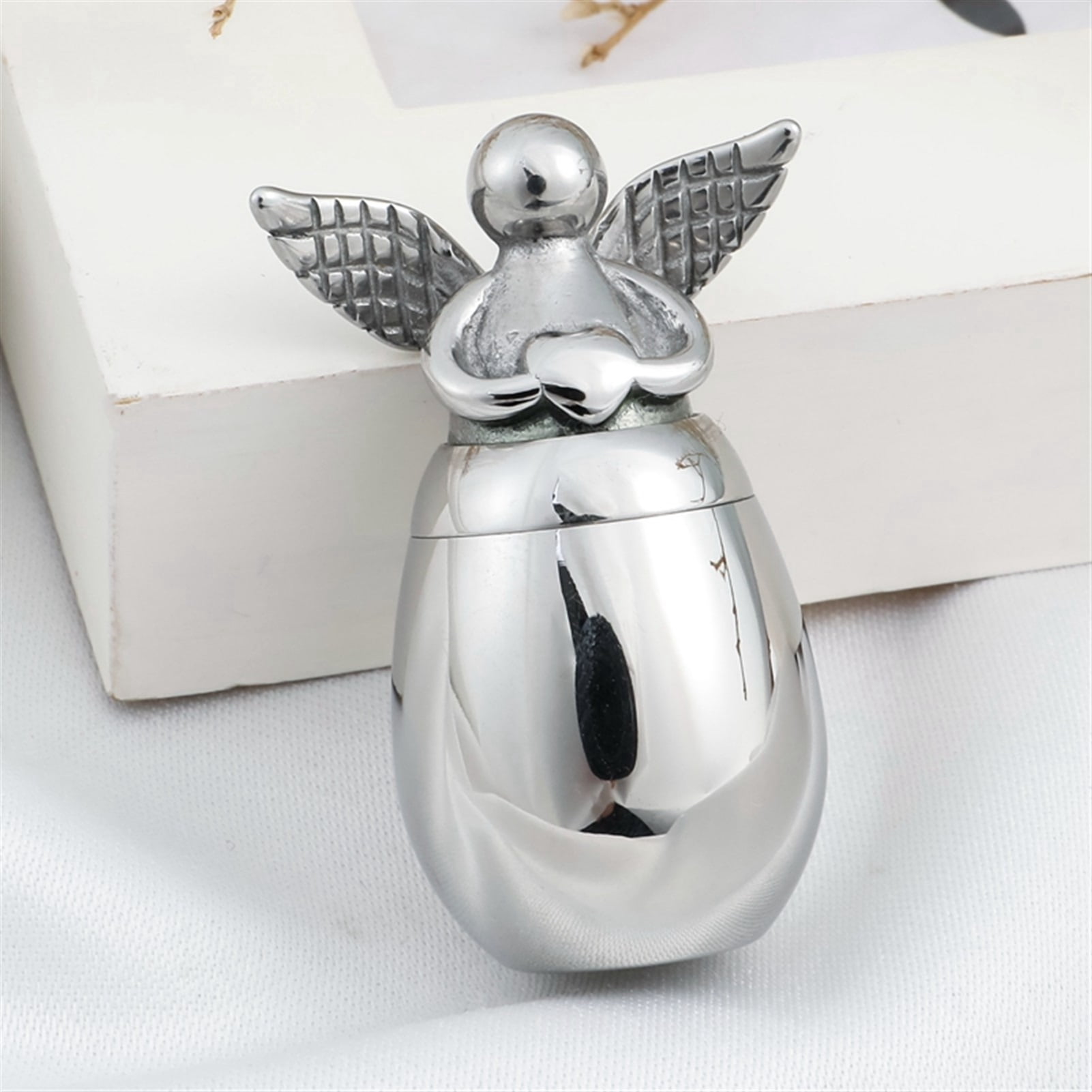 Metal Memorial Pet Dog Cat Bird Ash Small Urns For Human Ashes Holder Mini Cremation Urns For Ashes Alloy