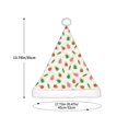 thumbnail image 3 of Honeii Colorful Insect1 Print Hat Santa Claus Hat For Xmas Party, Christmas Caps For Boys Girls Child,Christmas Beanie, 3 of 6