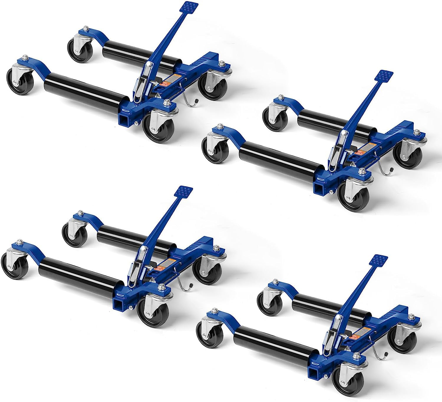 FROST 12 Hydraulic Vehicle Positioning Jack Dollies (Set of 2)