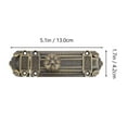 thumbnail image 6 of 1 Pc Zinc Alloy Antique Door Window Latch Vintage Security Sliding Bolt Lock, 6 of 6