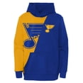 thumbnail image 2 of Youth Gold/Blue St. Louis Blues Unrivaled Pullover Hoodie, 2 of 3