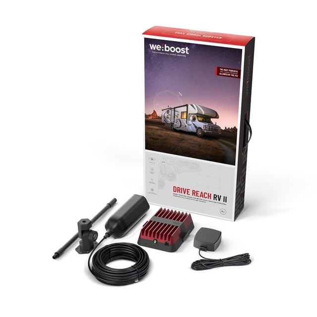 Amplificador de señal para teléfono celular WeBoost Drive Reach RV II